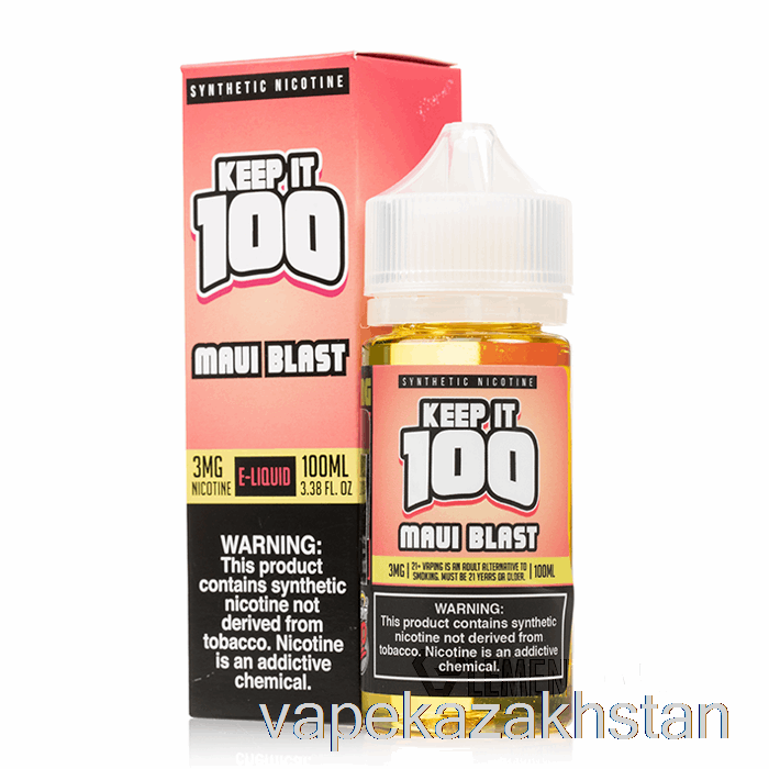 Vape Disposable Maui Blast - Keep It 100 E-Liquid - 100mL 6mg